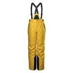Killtec Winter-Skihose KSW 79 (wasserdicht, atmungsaktiv, PFC-frei, Schneefang, Kantenschutz) gelb Kinder